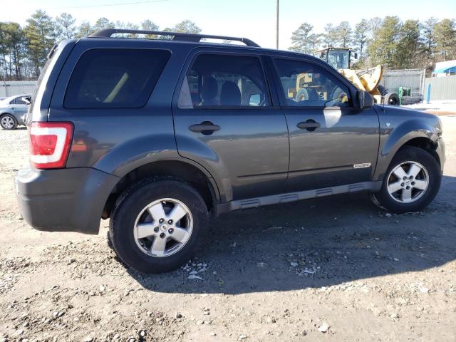 1FMCU03178KA37094 - 2008 FORD ESCAPE XLT GRAY photo 3