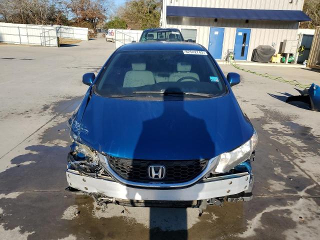 2HGFB2F56DH599556 - 2013 HONDA CIVIC LX BLUE photo 5