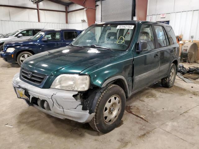 JHLRD2843XC018843 - 1999 HONDA CR-V LX GREEN photo 1