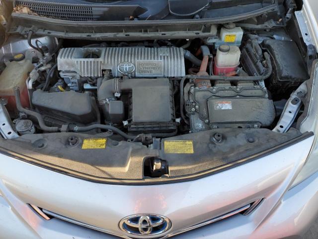 JTDZN3EU9D3274243 - 2013 TOYOTA PRIUS V SILVER photo 11