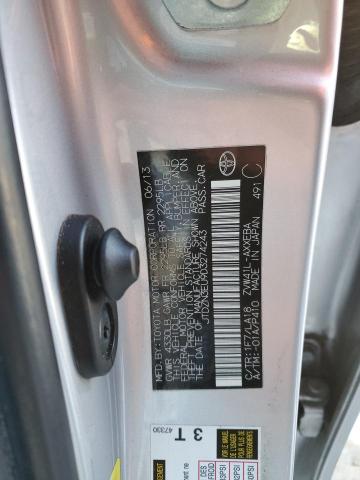 JTDZN3EU9D3274243 - 2013 TOYOTA PRIUS V SILVER photo 12