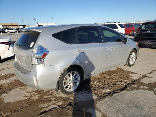 JTDZN3EU9D3274243 - 2013 TOYOTA PRIUS V SILVER photo 3