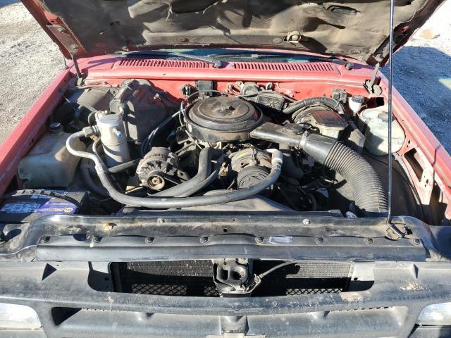 1GCCS19RXN8217269 - 1992 CHEVROLET S TRUCK S10 RED photo 11