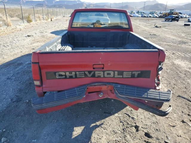 1GCCS19RXN8217269 - 1992 CHEVROLET S TRUCK S10 RED photo 6