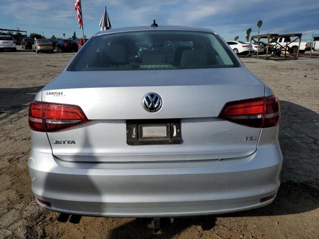 3VW267AJ6GM329667 - 2016 VOLKSWAGEN JETTA S SILVER photo 6