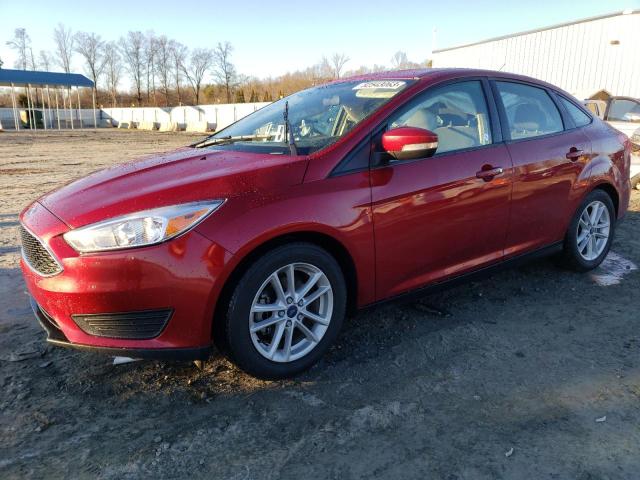 1FADP3F25HL234495 - 2017 FORD FOCUS SE RED photo 1