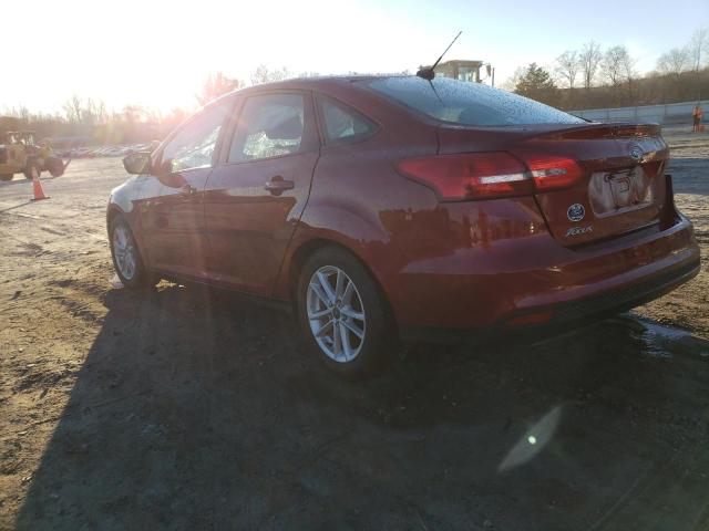 1FADP3F25HL234495 - 2017 FORD FOCUS SE RED photo 2