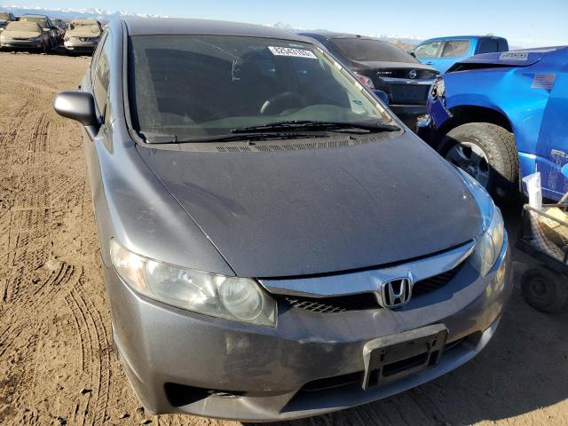 2HGFA1F59AH326118 - 2010 HONDA CIVIC LX BLACK photo 5