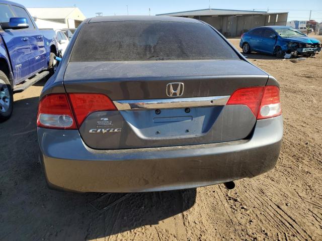 2HGFA1F59AH326118 - 2010 HONDA CIVIC LX BLACK photo 6