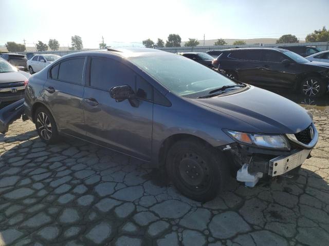 19XFB2F82FE067275 - 2015 HONDA CIVIC EX GRAY photo 4