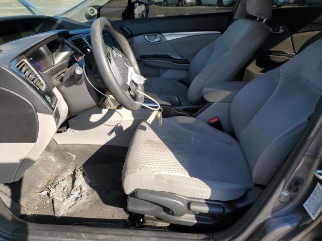 19XFB2F82FE067275 - 2015 HONDA CIVIC EX GRAY photo 7