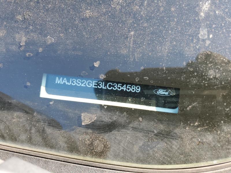 MAJ3S2GE3LC354589 - 2020 FORD ECOSPORT SE Ақ фото 12