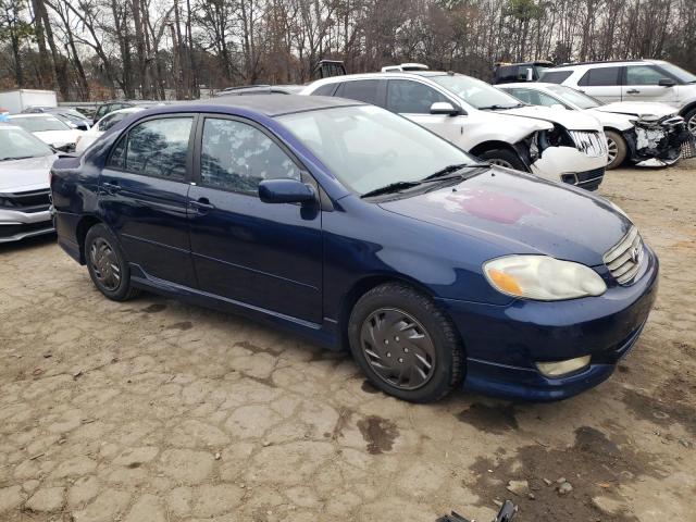 1NXBR32E13Z131861 - 2003 TOYOTA COROLLA CE BLUE photo 4