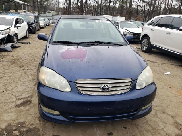 1NXBR32E13Z131861 - 2003 TOYOTA COROLLA CE BLUE photo 5