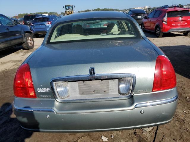 1LNHM81W34Y632843 - 2004 LINCOLN TOWN CAR EXECUTIVE GREEN photo 6