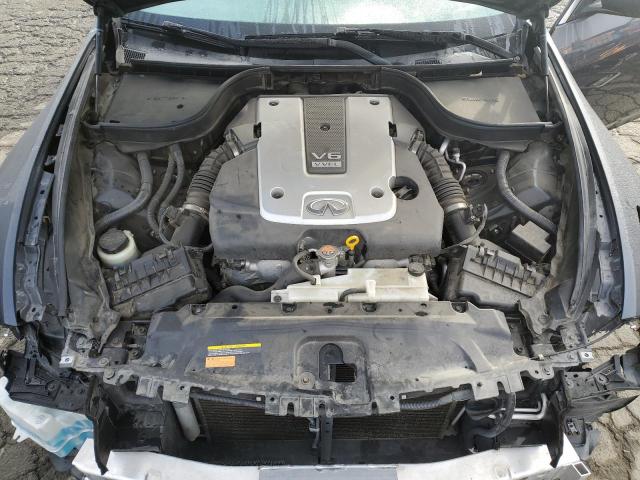 JN1CV6AP9CM629639 - 2012 INFINITI G37 BASE GRAY photo 11