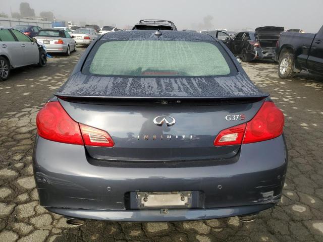 JN1CV6AP9CM629639 - 2012 INFINITI G37 BASE GRAY photo 6