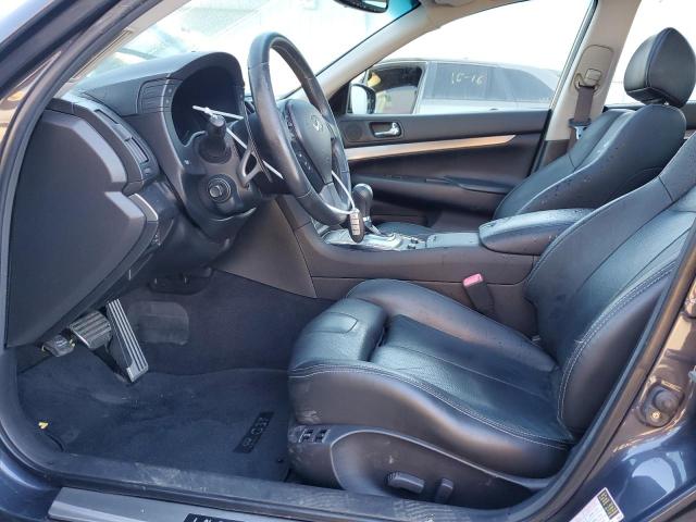 JN1CV6AP9CM629639 - 2012 INFINITI G37 BASE GRAY photo 7