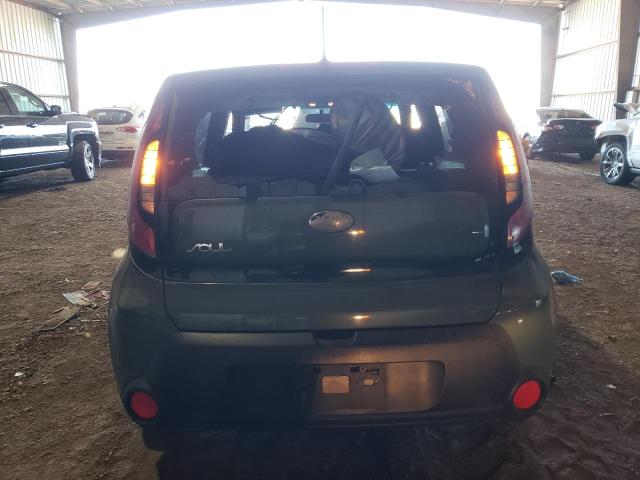 KNDJN2A23E7003250 - 2014 KIA SOUL GREEN photo 6