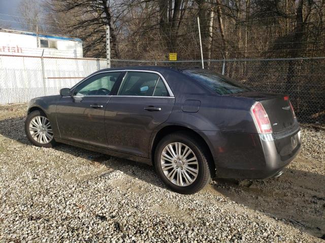 2C3CCARG4EH383586 - 2014 CHRYSLER 300 GRAY photo 2