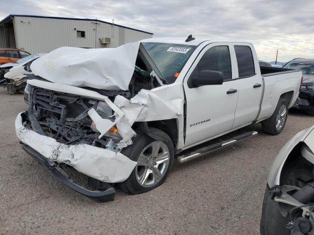 1GCRCPEC9JZ199119 - 2018 CHEVROLET SILVERADO C1500 CUSTOM WHITE photo 1