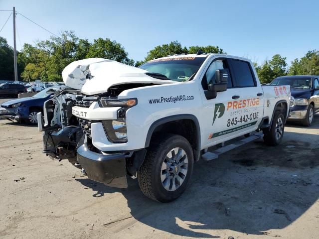 2GC4YME72P1704433 - 2023 CHEVROLET SILVERADO K2500 CUSTOM WHITE photo 1