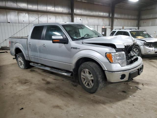 1FTFW1EF3BKD11618 - 2011 FORD F150 SUPERCREW SILVER photo 4