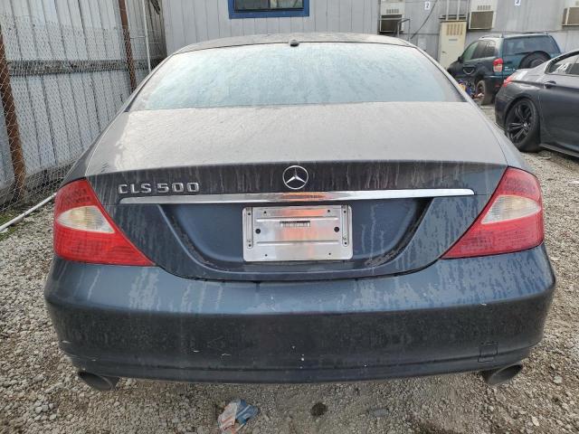 WDDDJ75X86A060131 - 2006 MERCEDES-BENZ CLS 500C BLUE photo 6