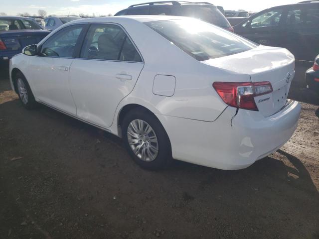 4T4BF1FK9ER380138 - 2014 TOYOTA CAMRY L WHITE photo 2