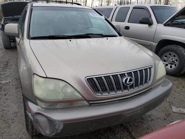 JTJHF10U520291850 - 2002 LEXUS RX 300 BEIGE photo 5