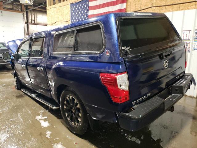 1N6AA1E54HN535971 - 2017 NISSAN TITAN SV BLUE photo 2