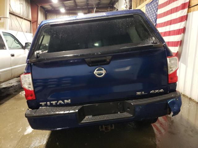 1N6AA1E54HN535971 - 2017 NISSAN TITAN SV BLUE photo 6