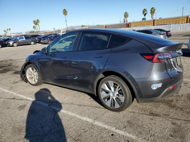 5YJYGDEE2MF217986 - 2021 TESLA MODEL Y Сұр фото 2