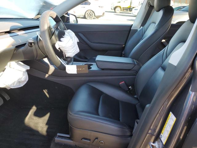 5YJYGDEE2MF217986 - 2021 TESLA MODEL Y Сұр фото 7