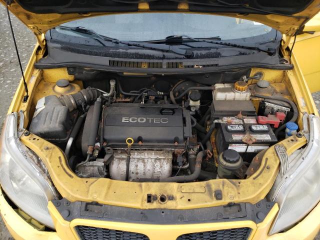 KL2TD66E59B690887 - 2009 PONTIAC G3 YELLOW photo 11