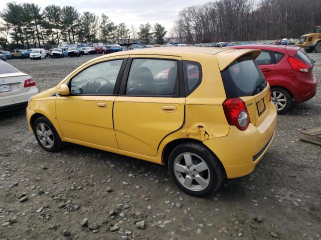 KL2TD66E59B690887 - 2009 PONTIAC G3 YELLOW photo 2