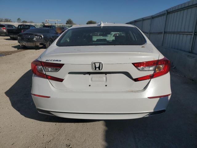 1HGCV1F15JA055190 - 2018 HONDA ACCORD LX WHITE photo 6