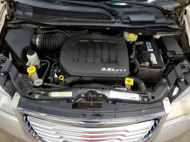 2C4RC1BG1CR376294 - 2012 CHRYSLER TOWN & COU TOURING 金色 照片 11