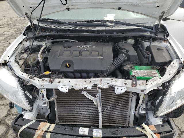 1NXBU4EE2AZ247289 - 2010 TOYOTA COROLLA BASE WHITE photo 11