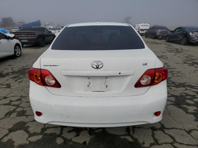 1NXBU4EE2AZ247289 - 2010 TOYOTA COROLLA BASE WHITE photo 6