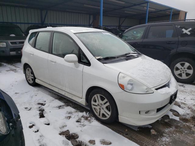 JHMGD38667S034230 - 2007 HONDA FIT S 白色 照片 4