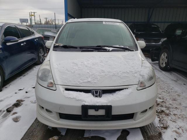 JHMGD38667S034230 - 2007 HONDA FIT S 白色 照片 5