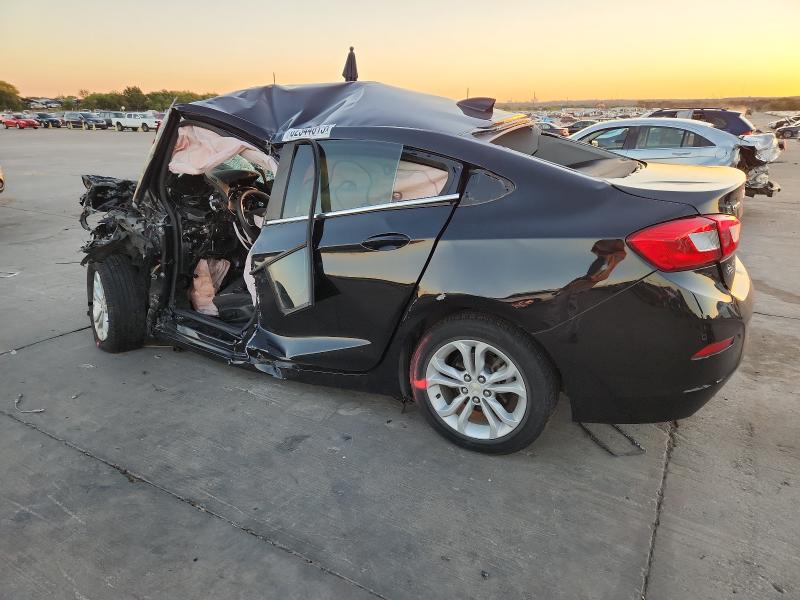 1G1BE5SM2K7110459 - 2019 CHEVROLET CRUZE LT შავი ფოტო 2