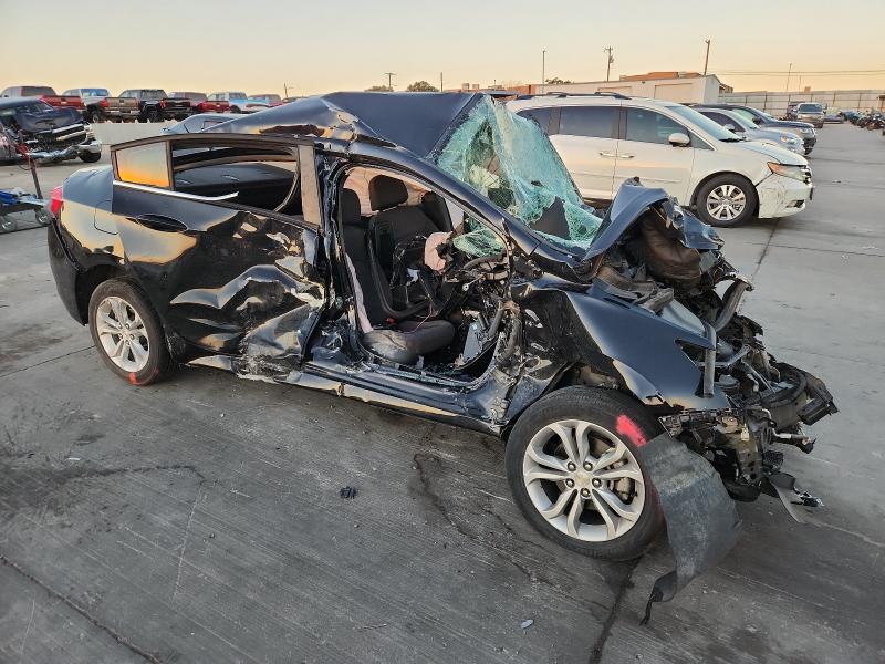 1G1BE5SM2K7110459 - 2019 CHEVROLET CRUZE LT შავი ფოტო 4