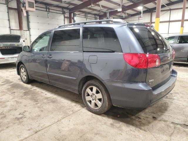 5TDZK22C08S151045 - 2008 TOYOTA SIENNA XLE BLUE photo 2