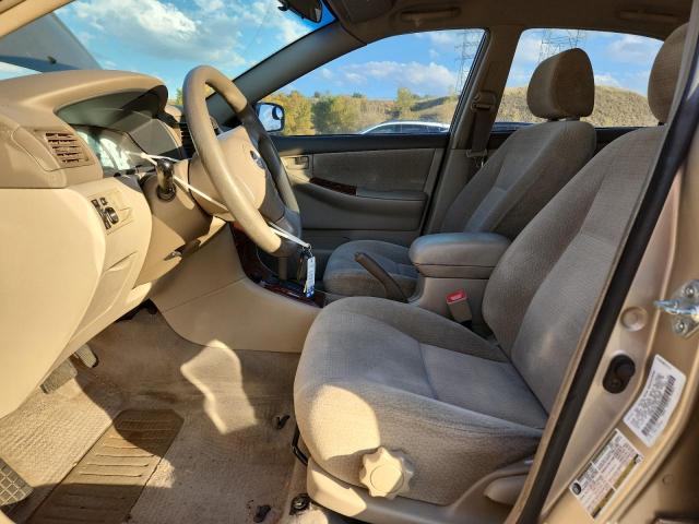 1NXBR38E14Z271322 - 2004 TOYOTA COROLLA CE 金色 照片 7