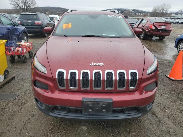 1C4PJMCSXFW544799 - 2015 JEEP CHEROKEE LATITUDE RED photo 5