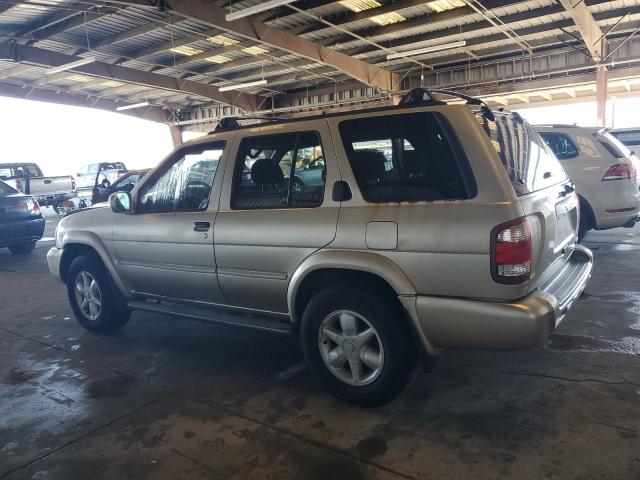 JN8DR09Y11W602179 - 2001 NISSAN PATHFINDER LE 金色 照片 2