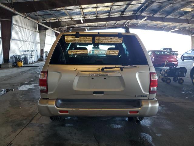 JN8DR09Y11W602179 - 2001 NISSAN PATHFINDER LE 金色 照片 6