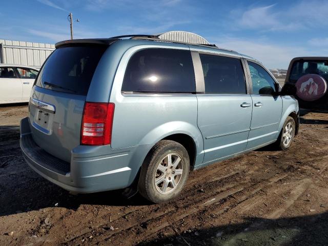 2A8HR54P48R110931 - 2008 CHRYSLER TOWN & COU TOURING BLUE photo 3
